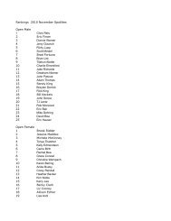 roncker's running spot