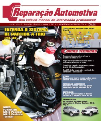 Ano III | EdiÃ§Ã£o 27 | Agosto 2010 - ReparaÃ§Ã£o Automotiva