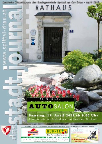 Ausgabe April - Spittal an der Drau