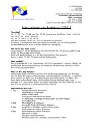Infos - Eckernförder Ruderclub e.V.