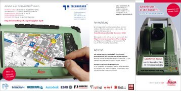 Anmeldung Anreise - Leica Geosystems