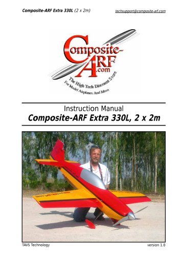 Composite-ARF Extra 330L, 2 x 2m - Michel Hauser