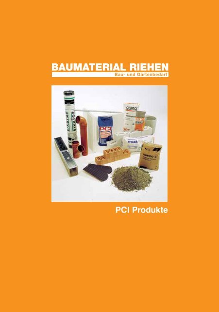 PREISLISTE 2011 - Baumaterial-Riehen