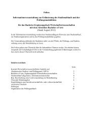 ErgÃƒÂ¤nzungsfach Wirtschaftswissenschaften mit - Willkommen auf ...