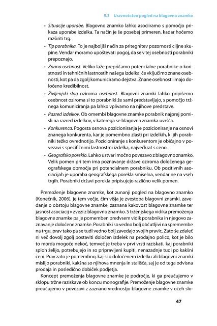 Poreklo izdelka in vrednost blagovne znamke - First page