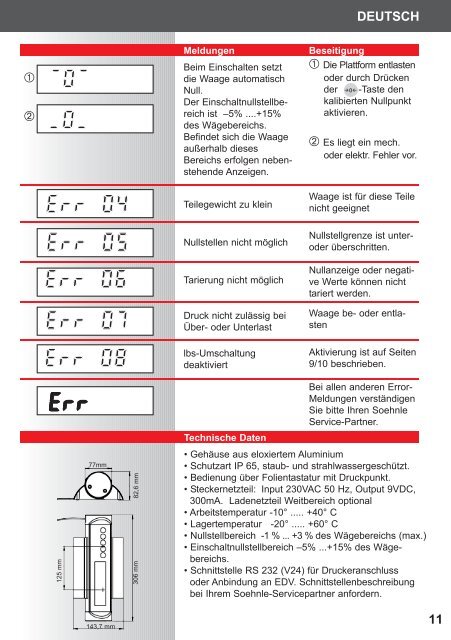 2790 Bedienungsanleitung 2 Operating Instructions 12 Mode d ...