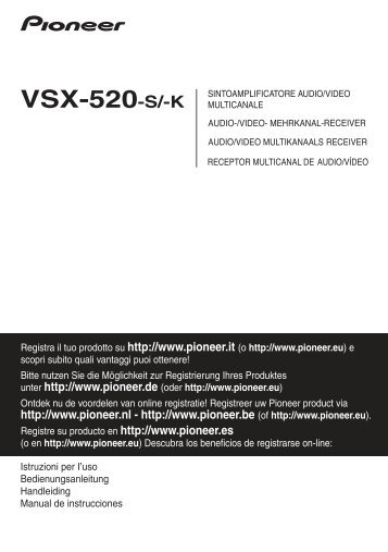 VSX-520-S/-K - Multimedia-Fabrik