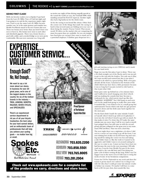 September 2008 - Spokes Magazine