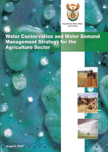 Water Conservation and Water Demand Management Strategy for ...