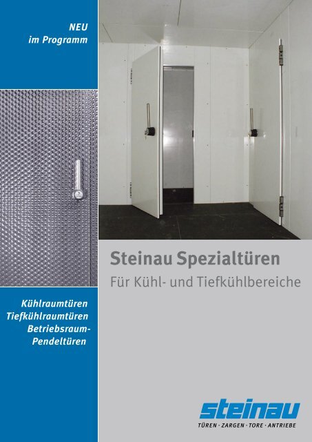 Steinau-Kühlraumtüren als PDF