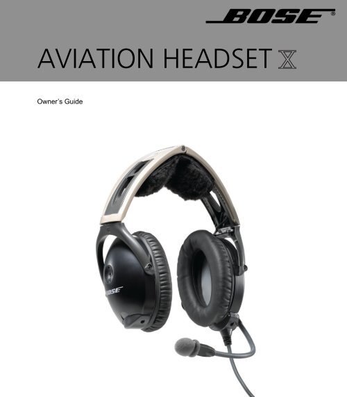 AVIATION HEADSET - Bose