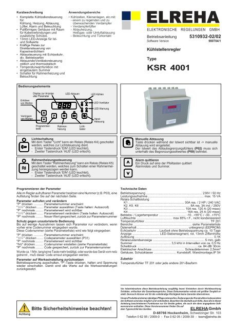 KSR 4001 - Elreha