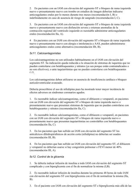 Consenso uruguayo de manejo del infarto agudo de ... - SciELO