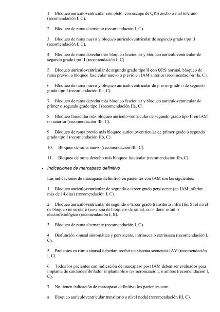 Consenso uruguayo de manejo del infarto agudo de ... - SciELO