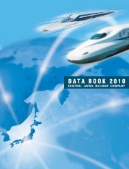 DATA BOOK 2010 - Central Japan Railway Company - JRæ±æµ·