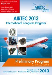 Congress Program - Airtec