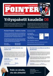 Yrityspaketit kaudelle 08 - FC Inter