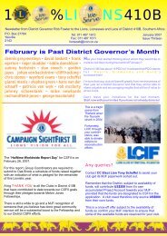 newsletter January 2007 ed 13 - Lionnet South Africa