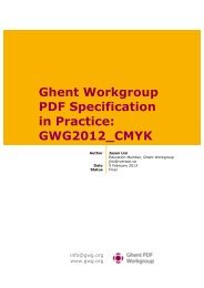 Download the white paper - Ghent Workgroup