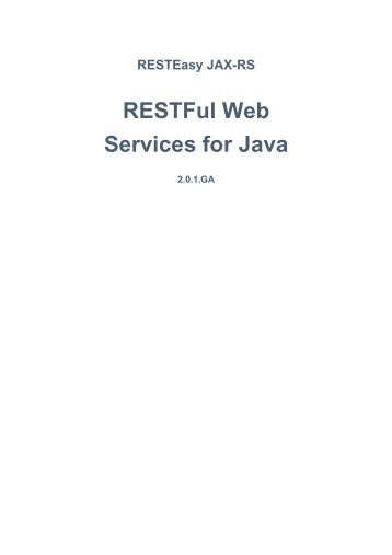 RESTEasy - Bad Request - JBoss