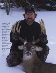 Ed Daly entered the woods on a cold day in mid-December he