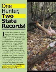 One Hunter, Two State Records! - Northeast Big Buck Club