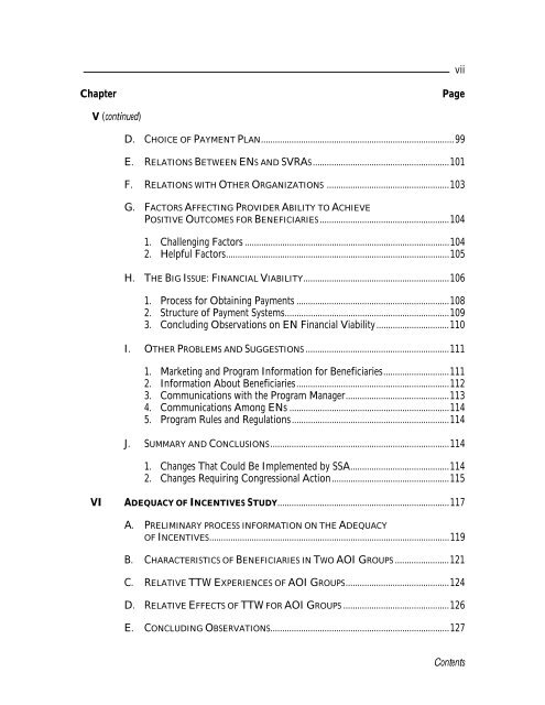 Evaluation of the Ticket to Work Program Initial Evaluation Report