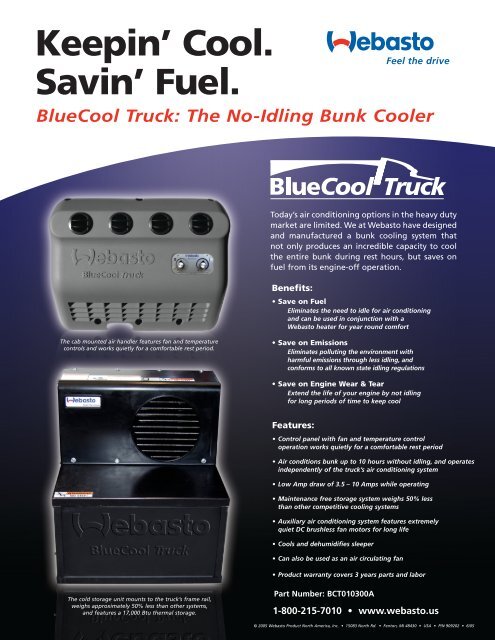 webasto heater for semi trucks