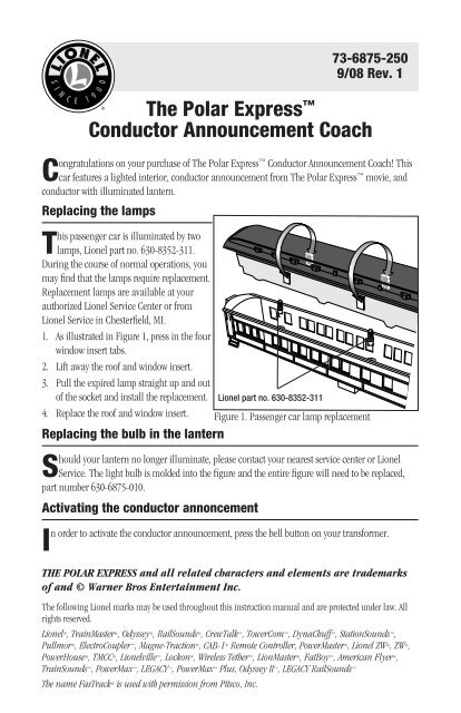 lionel replacement bulbs
