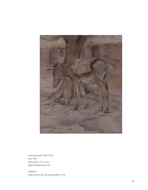 Download a PDF of the exhibition catalogue - The Scottish Gallery