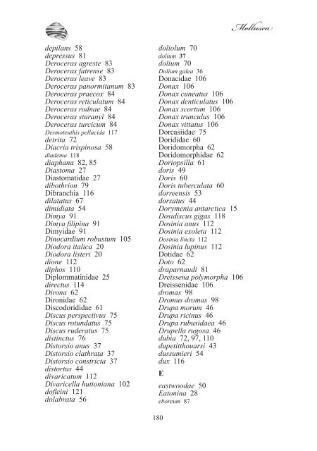 slovenskÃ© menÃ¡ mÃ¤kkÃ½Å¡ov (mollusca) slovak names of the ... - SAV