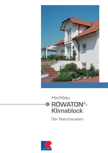 RÃWATONÂ®- Klimablock - Kaspar RÃ¶ckelein KG