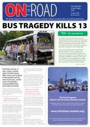 BUS TRAGEDY KILLS 13 - On The Road Magazine Website. An ...