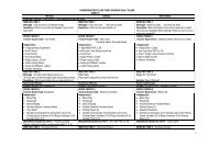 5s 6s AM Class Fourth Quarter Daily Plans (sample)