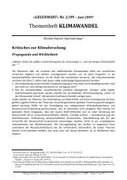 Themenheft KLIMAWANDEL - TU Berlin