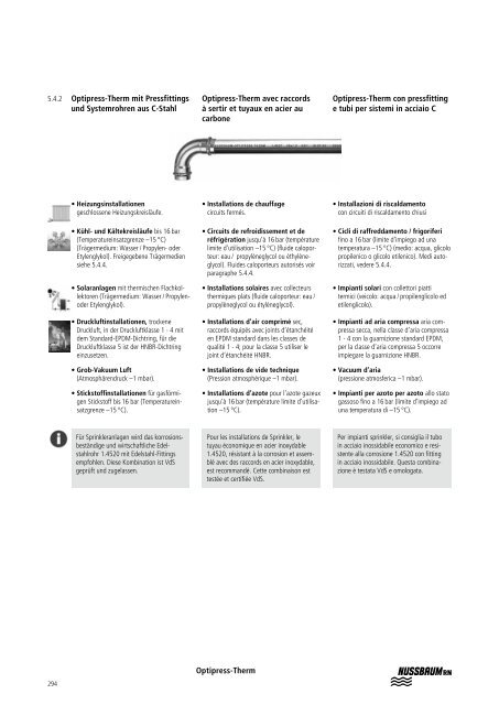 Optipress-Therm - R. Nussbaum AG