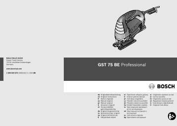 GST 75 BE Professional
