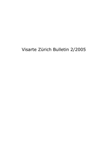 Bulletin 2005/05 - visarte zÃ¼rich