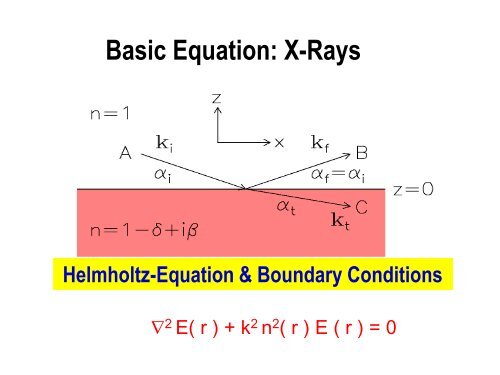 Introduction to Neutron and X-Ray Scattering - Spallation Neutron ...