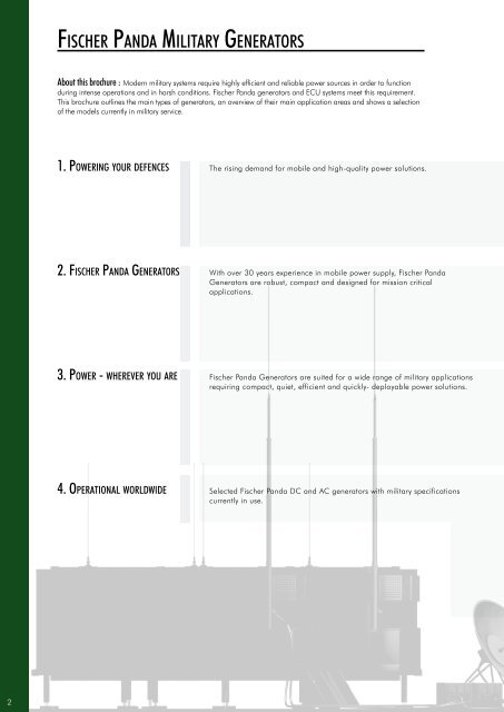 Prime and Auxiliary Power Systems