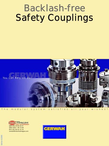 GERWAH Backlash-free Safety Couplings