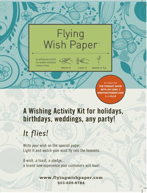 Love is Love, Flying Wish Paper Kit