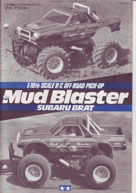 tamiya subaru brat manual