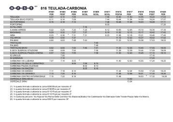 816 TEULADA-CARBONIA - ARST SpA