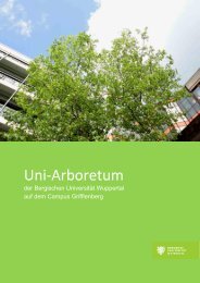 BdJ 2012 - Botanik - Bergische Universität Wuppertal