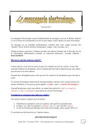 La messagerie Ã©lectronique_Version2013.pdf - AFTL : Amicale des ...