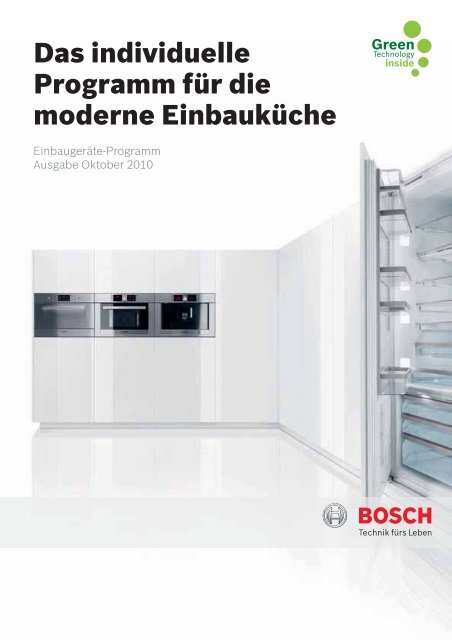 Nachhaltiges Handeln - Bosch-home.com