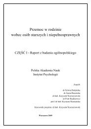 Przemoc w rodzinie wobec osÃ³b starszych i niepeÅnosprawnych