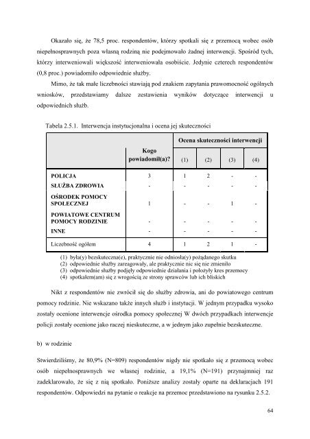 Przemoc w rodzinie wobec osÃ³b starszych i niepeÅnosprawnych