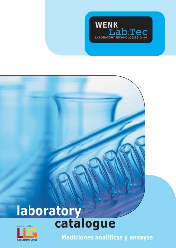 Mediciones analÃƒÂ­ticas y ensayos - Wenk Lab Tec